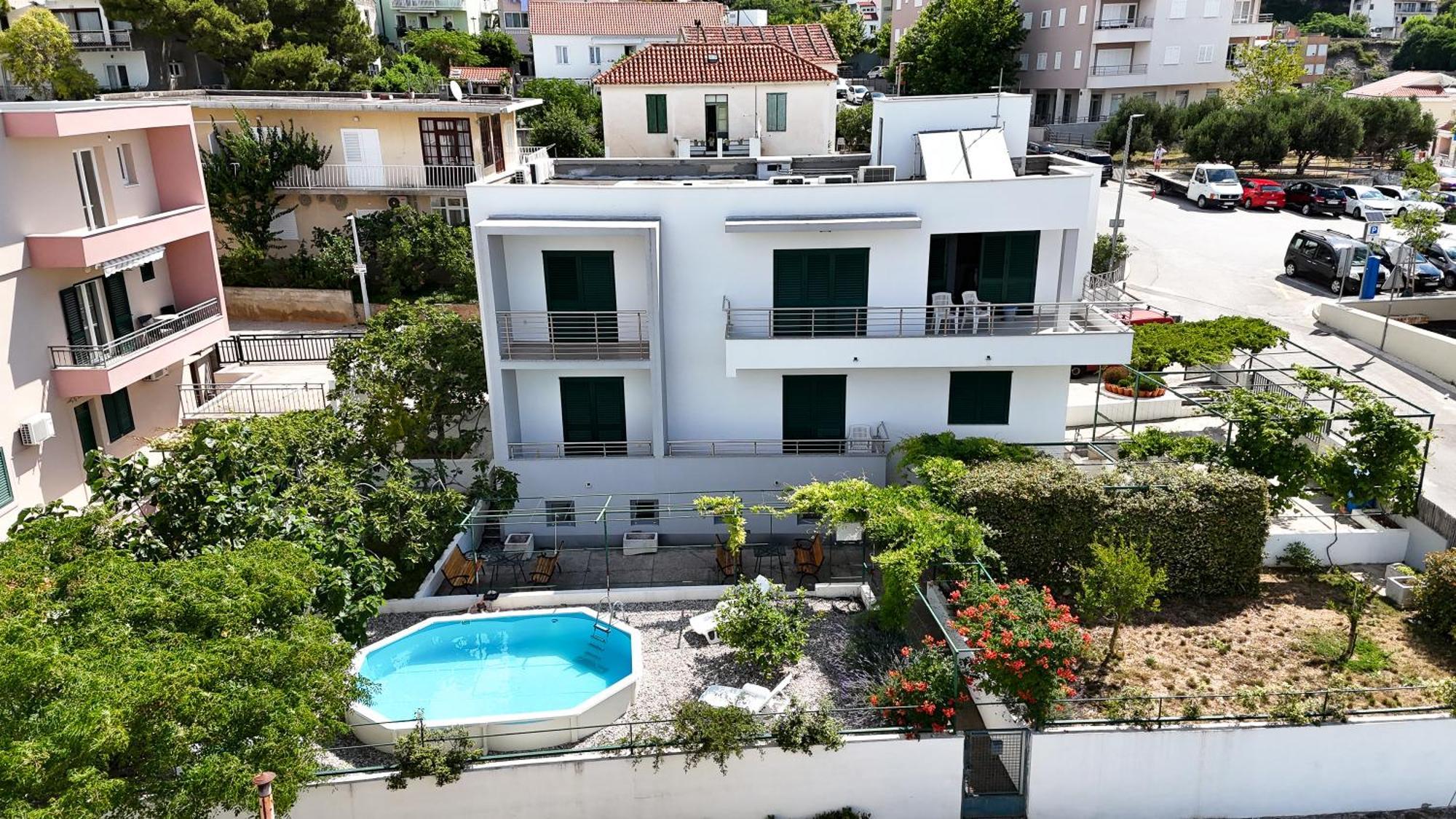 Apartments Turtle Gardens Makarska Exterior foto